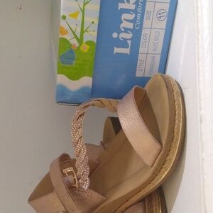 Rose Gold Sandals